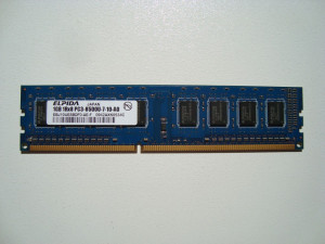 Памет за компютър DDR3 1GB PC3-8500U Elpida